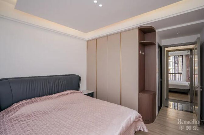 108㎡現(xiàn)代風(fēng)三居室，給戶型適當(dāng)做減法，讓舒適與優(yōu)雅并存